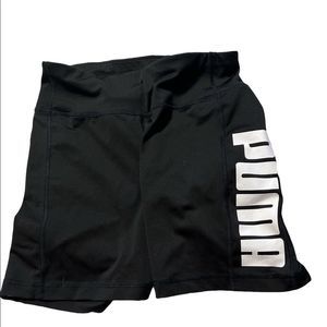 PUMA athletic gym shorts workout Black size Small